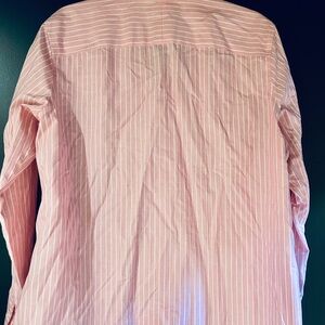 Lauren Ralph Lauren Pink Pinstriped button down.